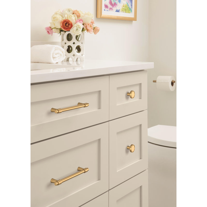 Poignée d'armoire Destine, Bronze champagne