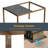 Patio Louvered Aluminum Pergola with Solar LED-104804878-104804879