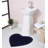 Schoenberger Heart Shape Bath Rug 25"x25"-1621082500