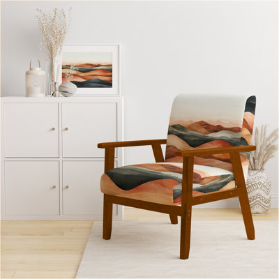 Desert Upholstered Chair - Burnt Sage Horizon Arm Chair
