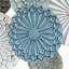 Multi-Colour Metal Abstract Flower Wall Decor
