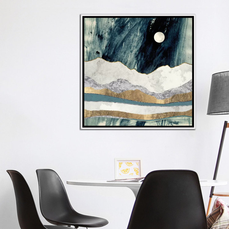 «Bold Sky», reproduction d'art, Aucun mat, Toile blanche encadrée, H 37 po x l 37 po x P 1,5 po
