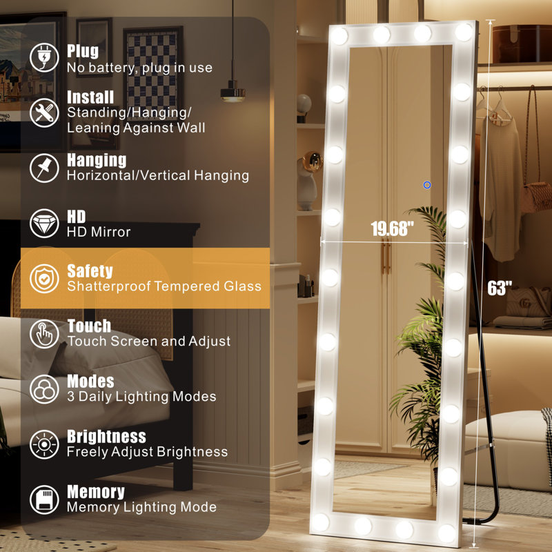 Miroir Jariah, Blanc