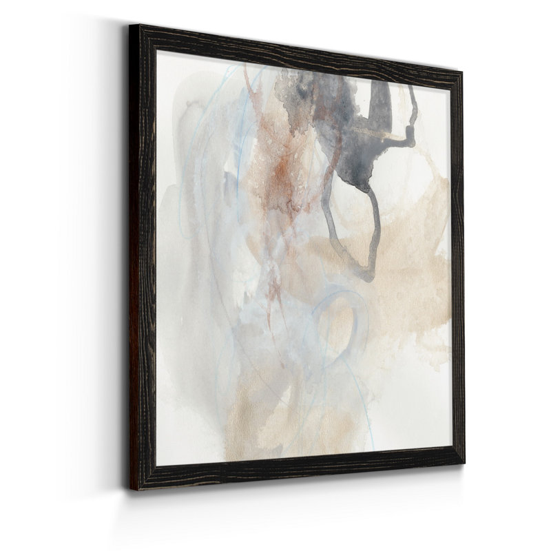 « Supposition III », reproduction d’art sur toile encadrée, H 35,5 po x l 35,5 po x P 1,5 po, Cadre noir