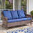 Blue Cushion/Brown Frame selected