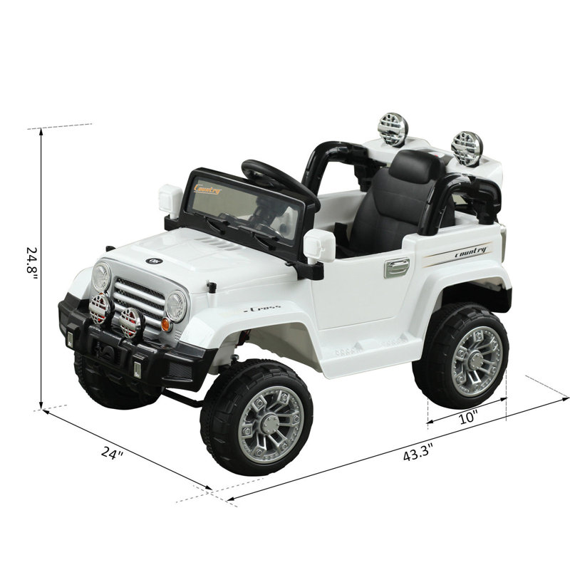 Camion tout-terrain, Blanc