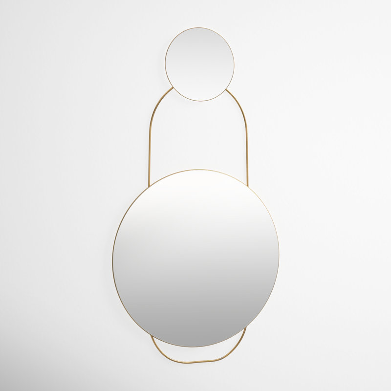 Jeromey Circle Wall Mirror