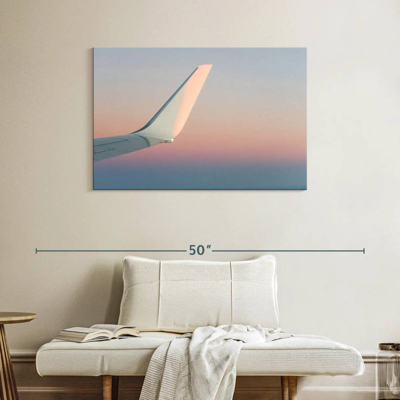 Avion Mehar White Wing, H 26 po x l 39 po