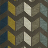 Zeppelin- Chevron Pattern Cotton Blended Texture Upholstery Fabric By The Yard
