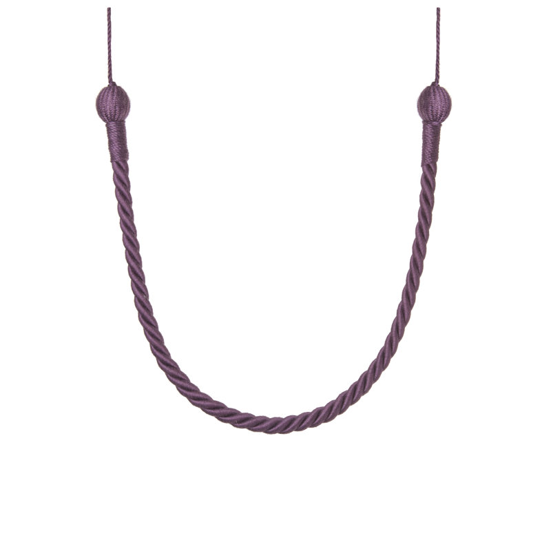 Bosi 100% Polyester 1.5cm Curtain Tieback, Purple
