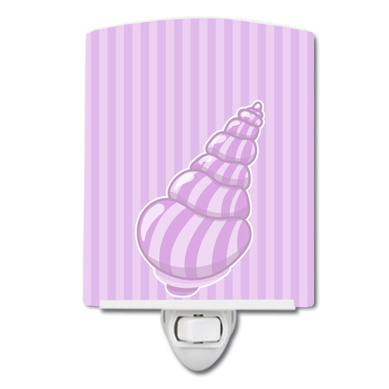 Beach Shell Ceramic Night Light