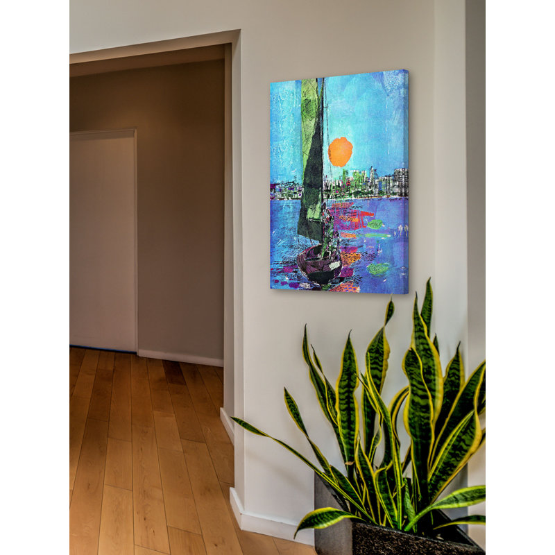 Sky, impression sur toile tendue, H 60 po x l 40 po