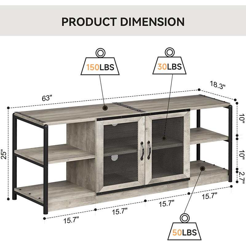 Diepreye 18.3'' Media Console