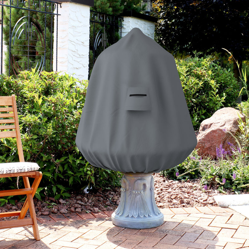 No Power Source Required / Manual Cover, Grey, 121.9cm H x 76.2cm W