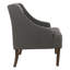 Fauteuil d'appoint incurvé Daryann-90303675