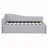 Twin Size Upholstered L-Shaped Upholstered Daybed with Pop Up Trundle-129620548