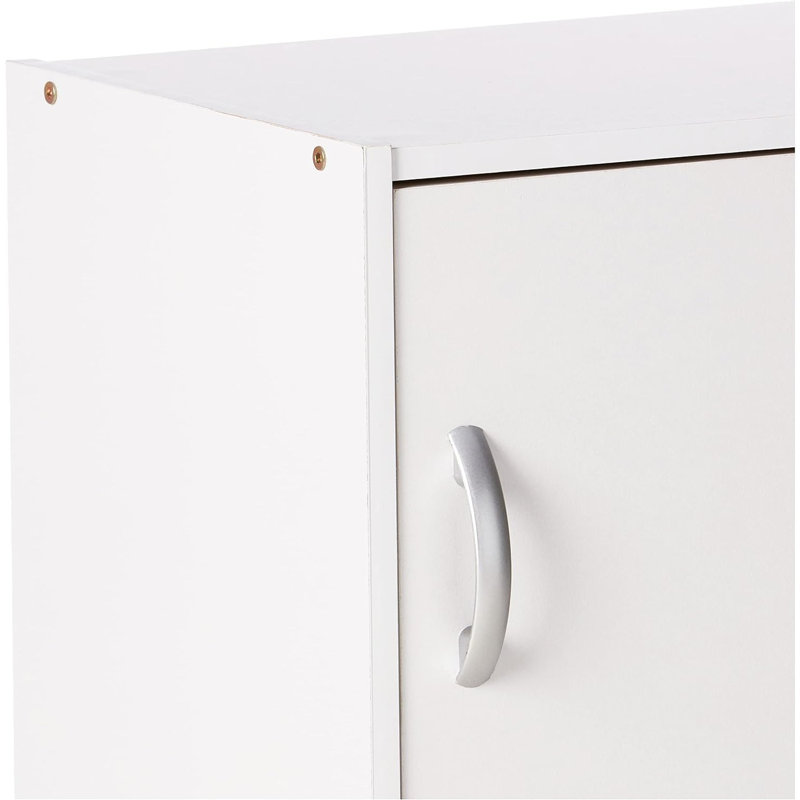 Aimee-Leigh Storage Bookcase, White