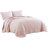 Washed Microfiber Channel Stitch Pom Pom Quilt Set-1309632297-1292546940
