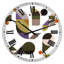 Horloge murale surdimensionnée Bend Knee-73197162