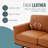 Kernis Modern 2-Seater Loveseat Sofa Upholstered Living Room Couch with Birch Wood Legs, Premium Leather or Mesh Foam Cushions for Home and Living Room-1904411209
