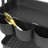 3-Tier Utility Rolling Cart with Wheels & 3 Hanging Baskets-55599903