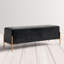 Banc rembourré en velours Oreta-1825465501