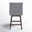Tabouret de comptoir pivotant rembourré Zahara-101687101