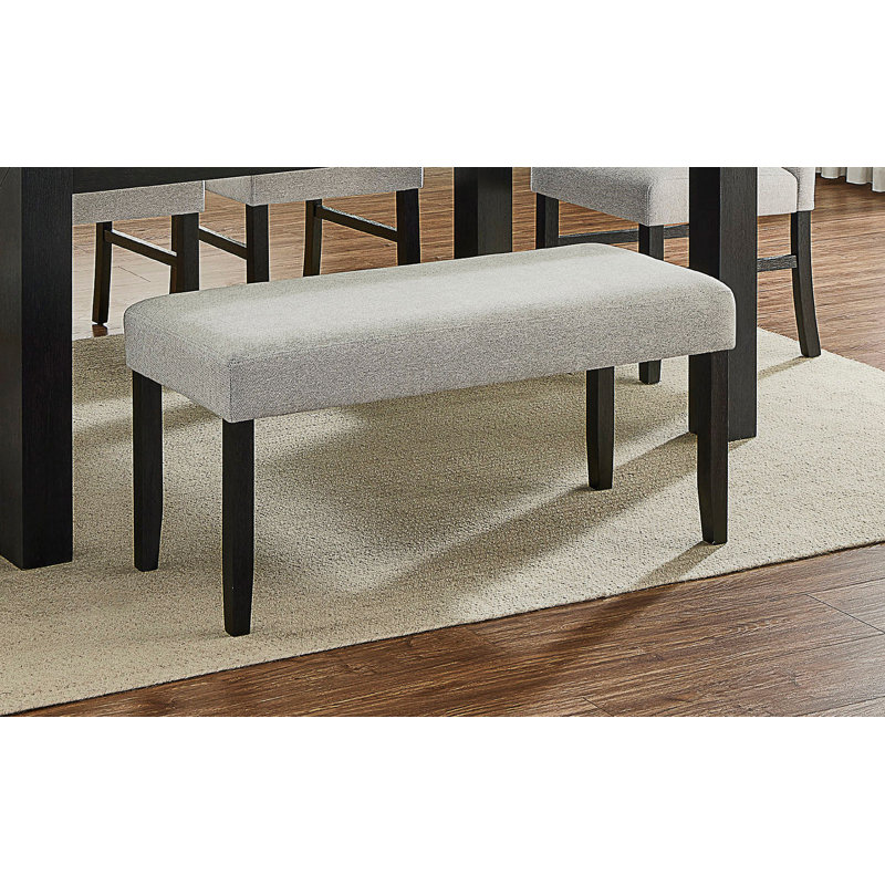 Contemporary Upholstered Dining Bench