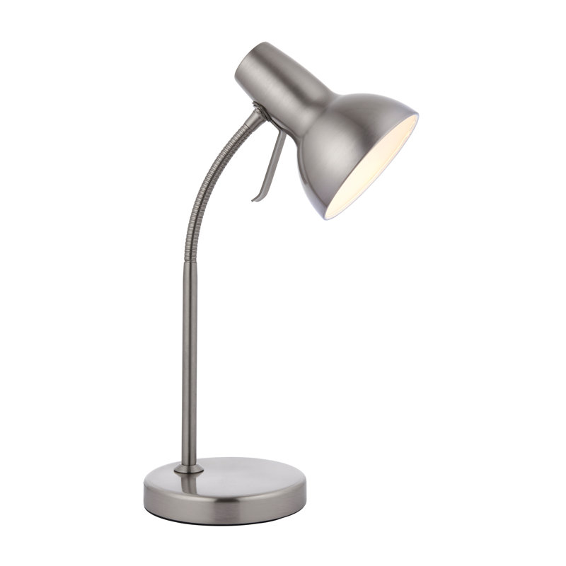 Eichler Metal USB Desk Lamp, Silver