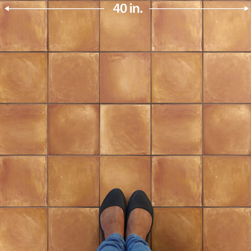 Sentier 7.88" x 7.88" Porcelain Spanish Wall & Floor Tile