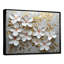 Moniesha crème et rhododendron doré radiant II - art mural grand rhododendron-134098654-156890588-134098640