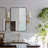 Viridiana Metal Rectangle Wall Mirror-1206740503-1206669080