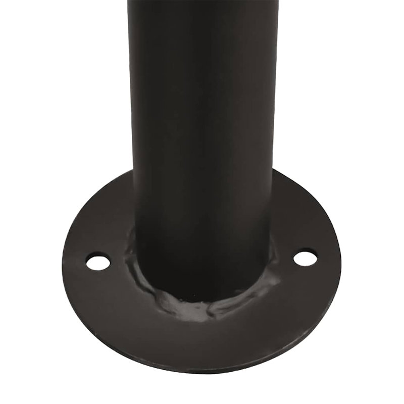 Auvent d'extérieur carré en acier anthracite Gazebo
