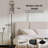  68.5" Standing Floor Lamp Brown floral Leopard seamless Dimmable Metal Pole Lamp with Linen Lampshade LED Bulb Included