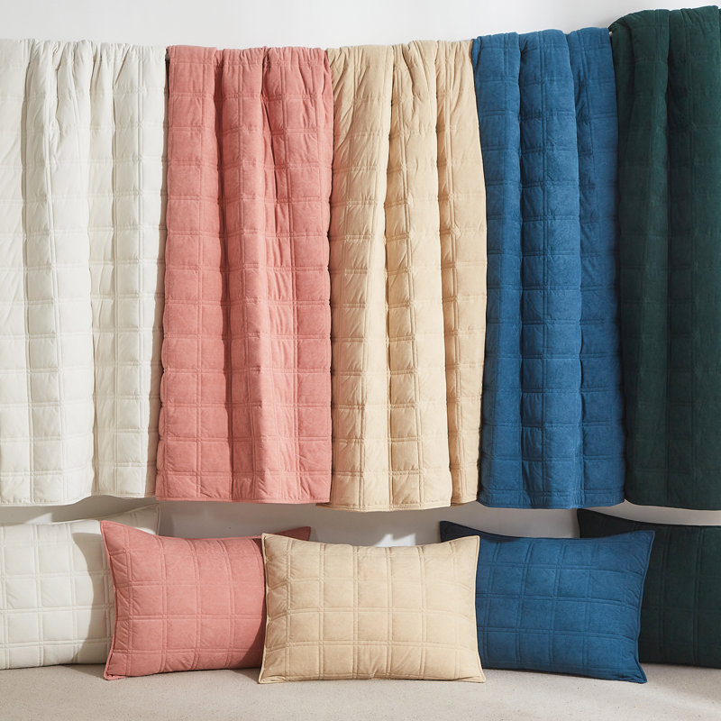 Ensemble de couvre-lit Wondnuga, 3 pièces douces et légères, double couture surpiquée, ensemble de literie toutes saisons