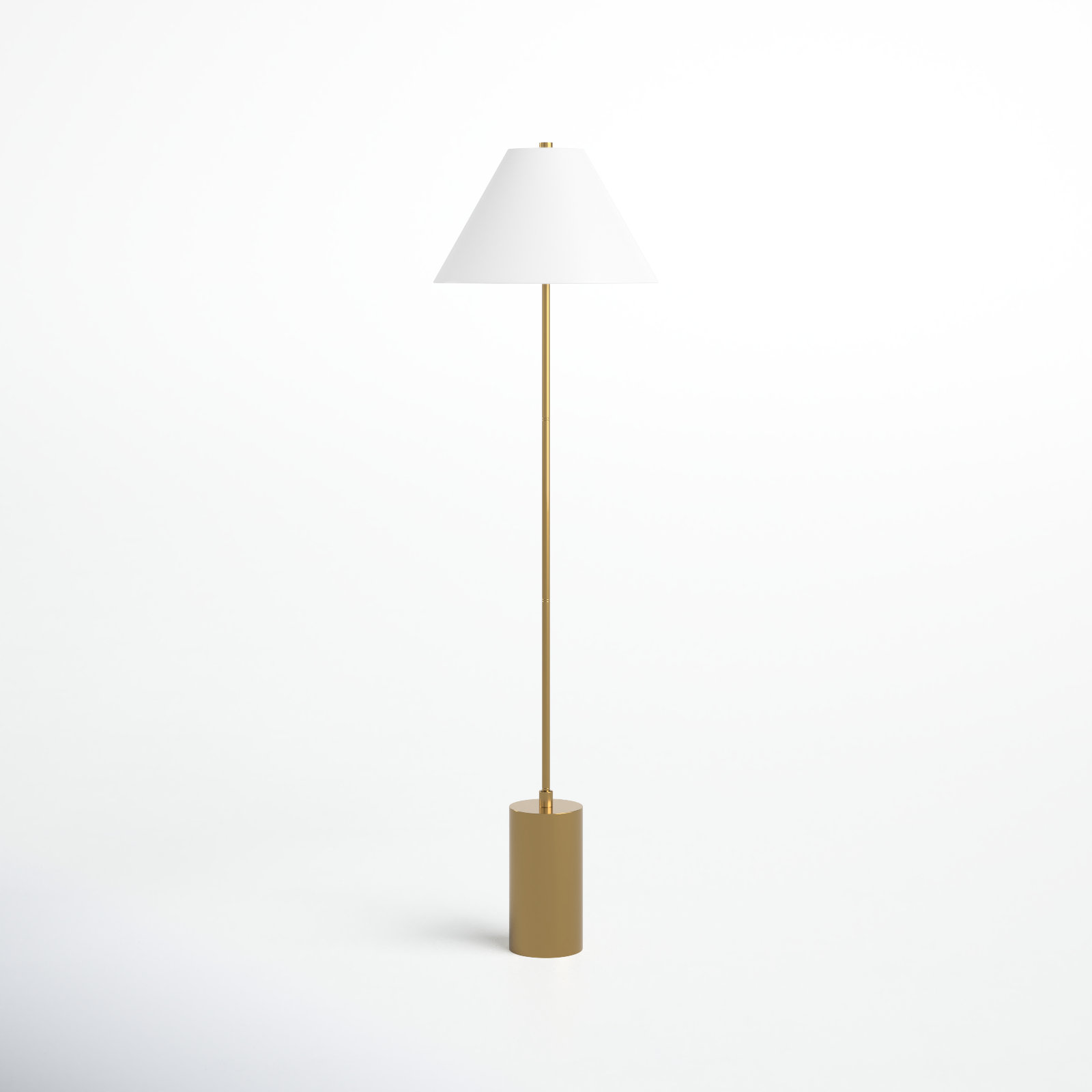 Greenbury 64'' Floor Lamp, Brass