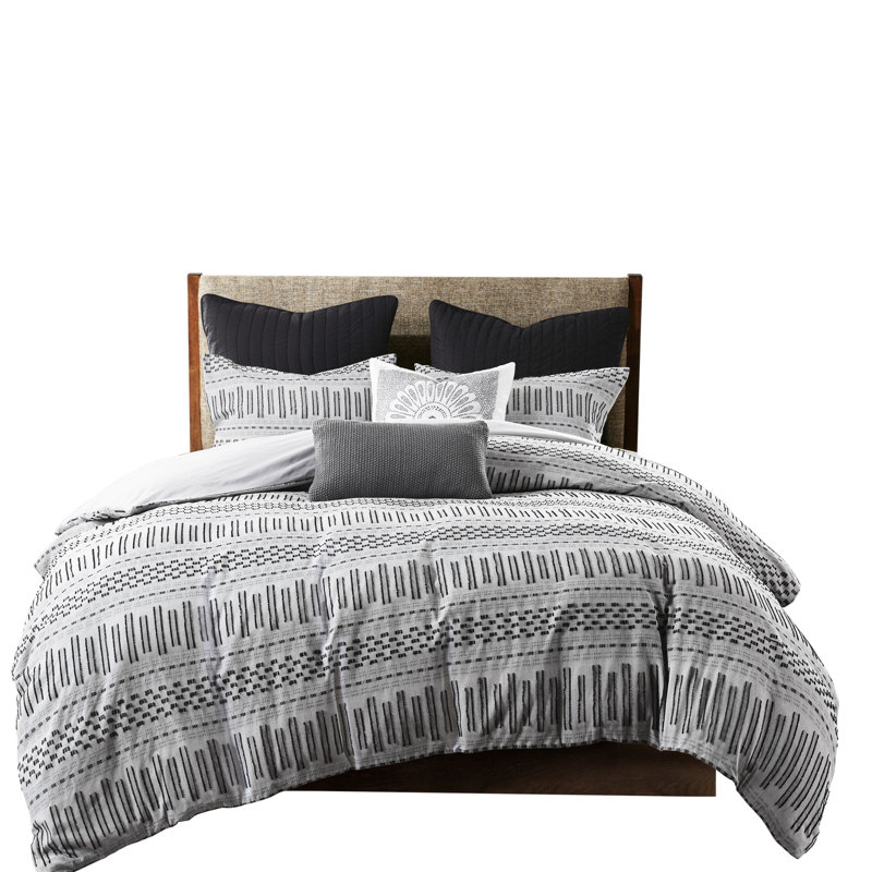 Housse de couette 100% coton, très grand, très confortable, simple et élégante