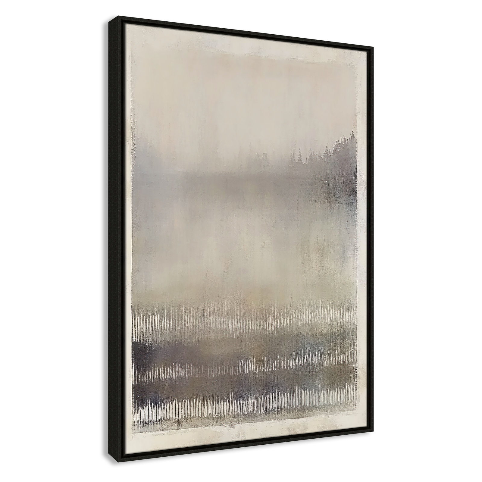 Balanced Silence III Print by Irena Orlov, 37.5" H x 25.5" W, Espresso Floater