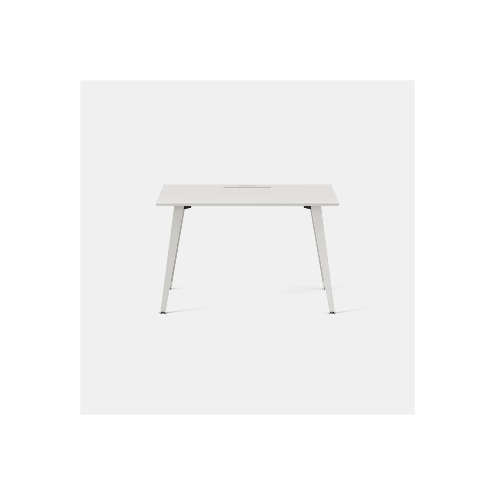 Office Desk, White, 30" H x 48" W x 24" D, White