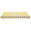 Auvent de terrasse rétractable avec auvent à manivelle 12 po x 10 pi Outsunny-828208104