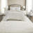 Elegant Off-white Cotton Bedding Set, Comfort For Home