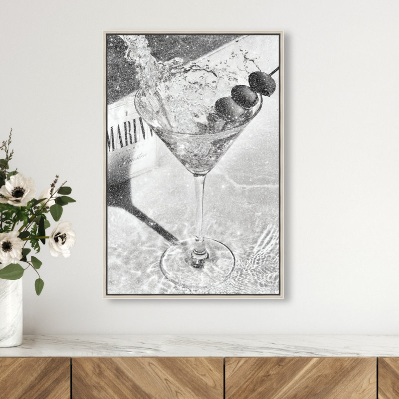 Chill Time II Print by Oliver Gal, 46"H x 31"W, Silver Floater Frame