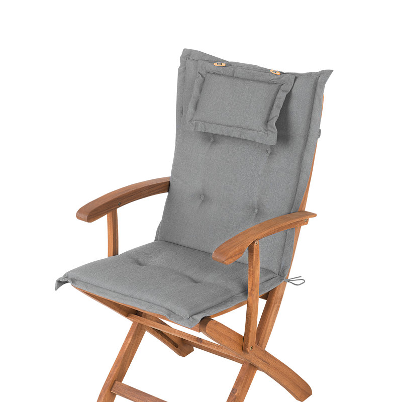 Maui Outdoor Seat/Back Cushion, 2, Grey