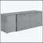 Grand lit escamotable avec bureau rotatif-504612994