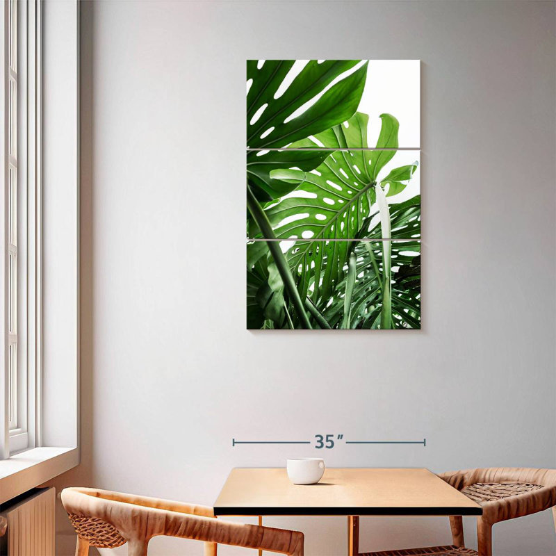 Harnek Leafy Jungle, 57" H x 36" W