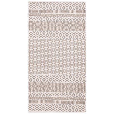 Yoko Hand Loomed Cotton Geometric Rug