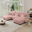 Ensemble de canapé en forme de U Cloud Couch, tissu chenille-695698115
