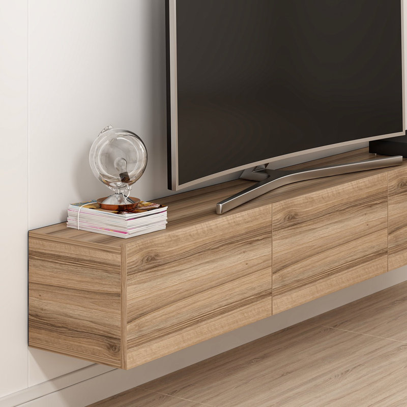 Barvick Unfinished TV Stand for TVs up to 70", Wood