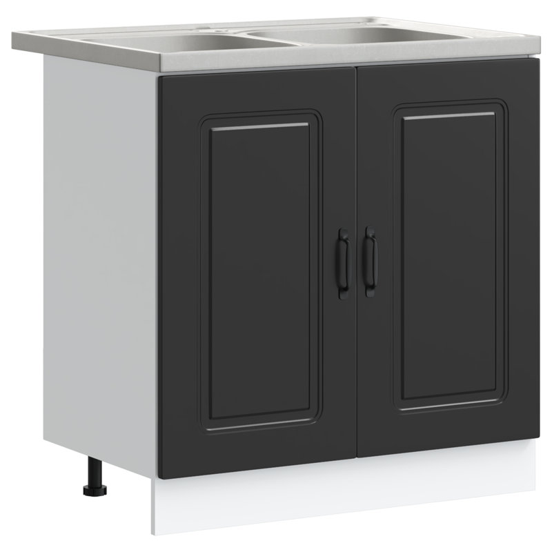 Kalmar Kitchen Cabinet Kalmar, Black