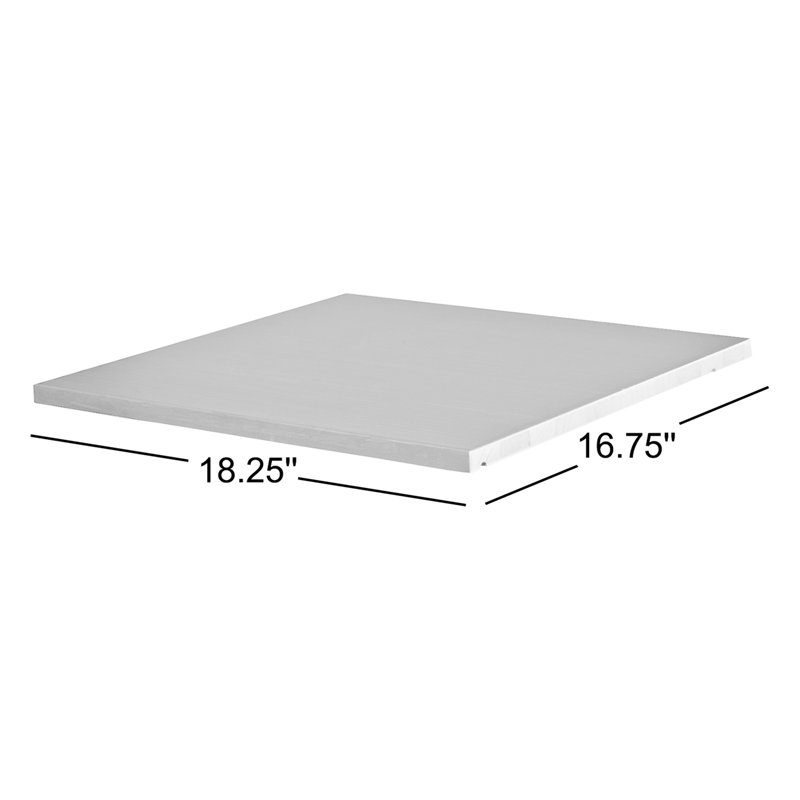 Tablettes réglables pour garde-robe 100% bois massif seulement - ensemble de 4 pour système d'organisation de garde-robe Kyle